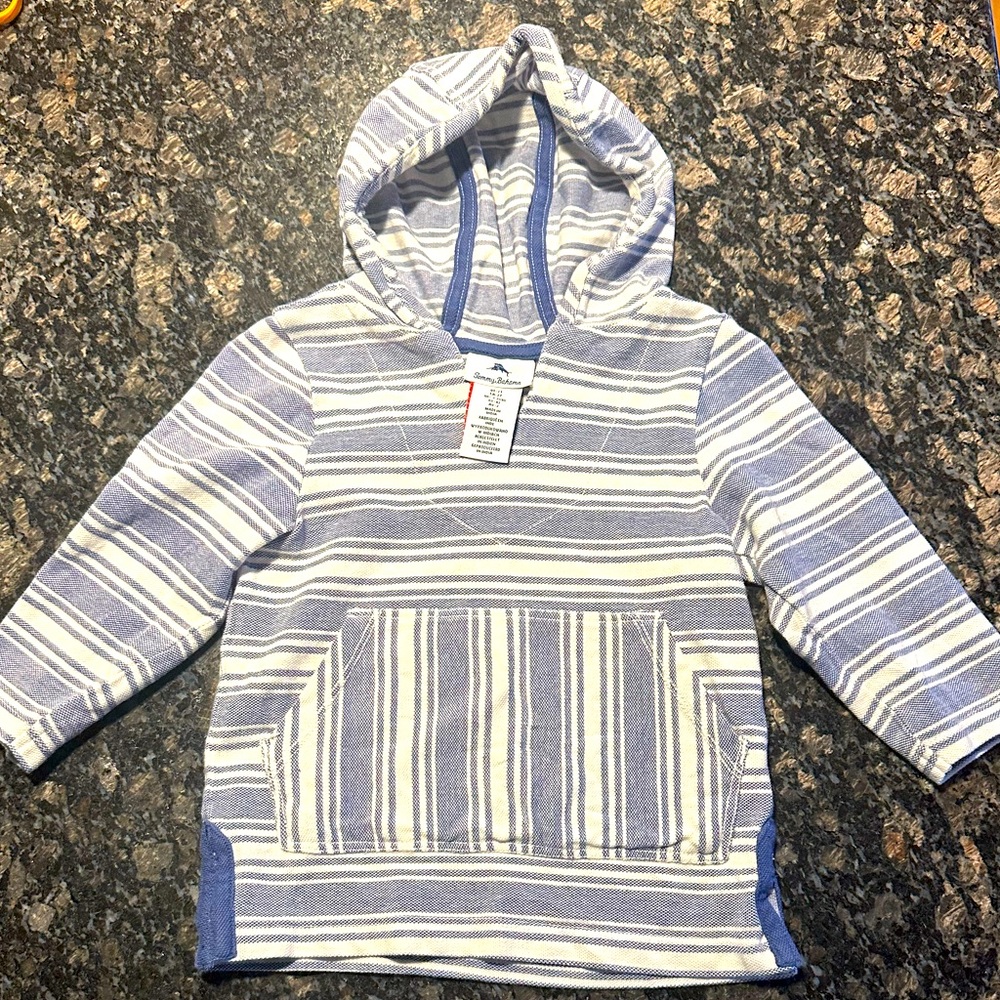 Tommy Bahama Pullover Hoodie- girls 2t